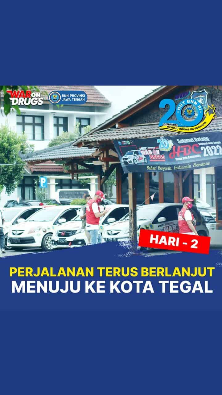 Kampanye War On Drug HBC hari ke 2 Konsep Otomatis