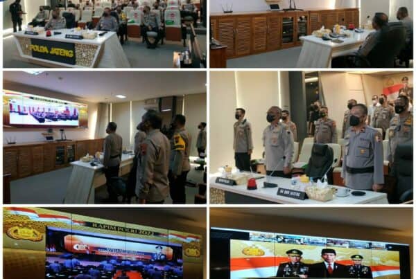 Kepala BNNP Jateng mengikuti Rapim Polri Tahun 2022 di Polda Jateng