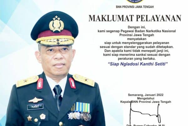Maklumat Pelayanan BNNP Jateng Konsep Otomatis