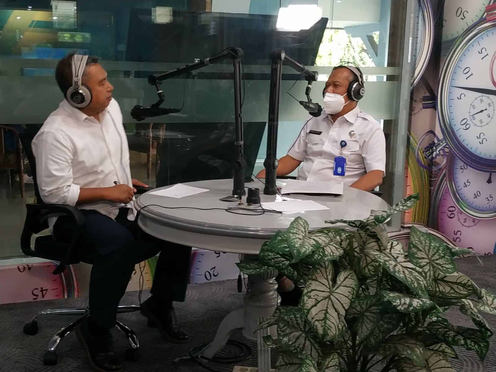 Talkshow Kepala BNNP Jateng bersama Kepala LPP RRI Semarang Konsep Otomatis