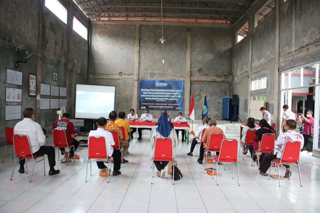 Bimbingan Teknis Stakeholder dan Pendampingan dalam Rencana Aksi Pemberdayaan Alternatif pada Kawasan Rawan Narkoba Konsep Otomatis