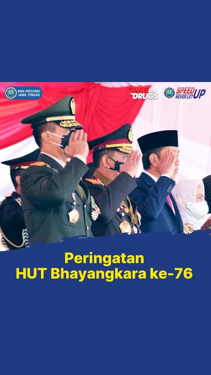 Peringatan HUT Bhayangkara ke 76 Peringatan HUT Bhayangkara ke 76