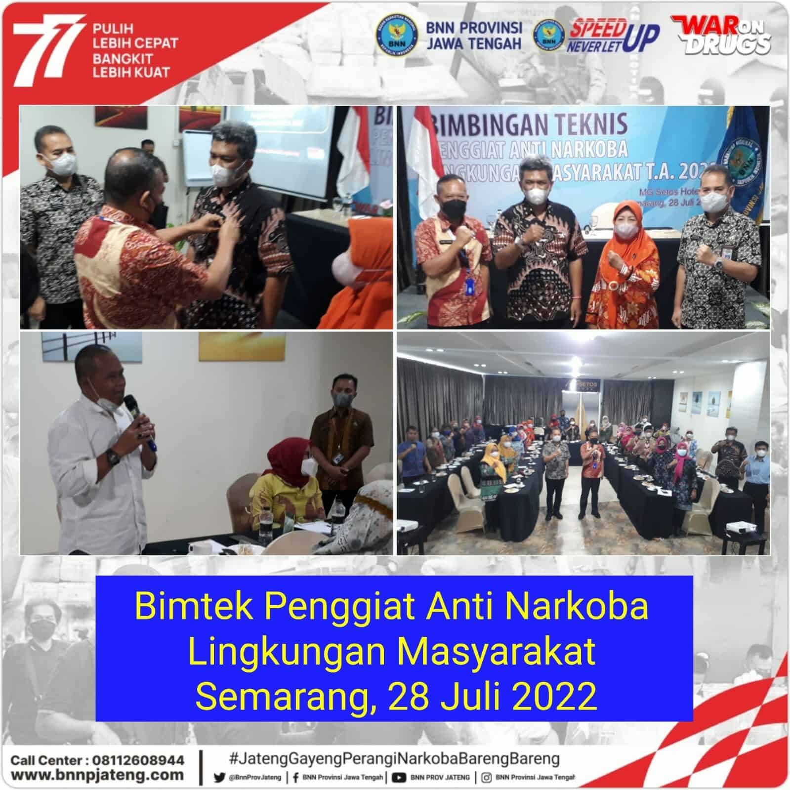 Bimbingan Teknis (Bimtek) Penggiat Anti Narkoba Lingkungan Masyarakat T.A. 2022 Bimbingan Teknis (Bimtek) Penggiat Anti Narkoba Lingkungan Masyarakat T.A. 2022