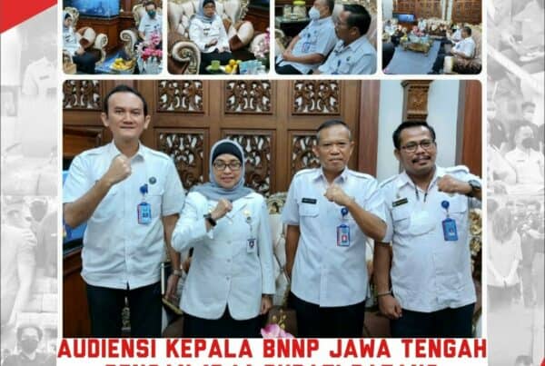 AUDIENSI KEPALA BNNP JAWA TENGAH DENGAN (Pj.) BUPATI BATANG