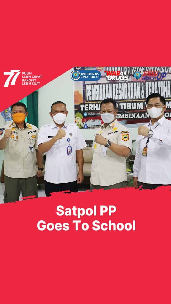 SOSIALISASI SATPOL PP GOES TO SCHOOL DI SMKN 3 PEKALONGAN SOSIALISASI SATPOL PP GOES TO SCHOOL DI SMKN 3 PEKALONGAN