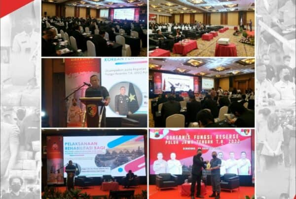 Kepala BNNP Jawa tengah menjadi narasumber dalam Kegiatan Rapat Kerja Fungsi Reskrim TA 2022 Polda Jawa Tengah
