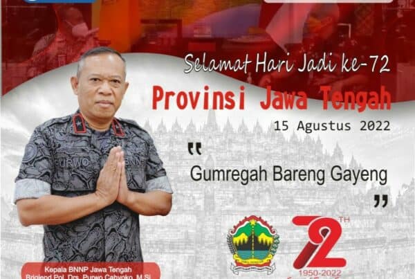 Hari Jadi Provinsi Jawa Tengah ke 72
