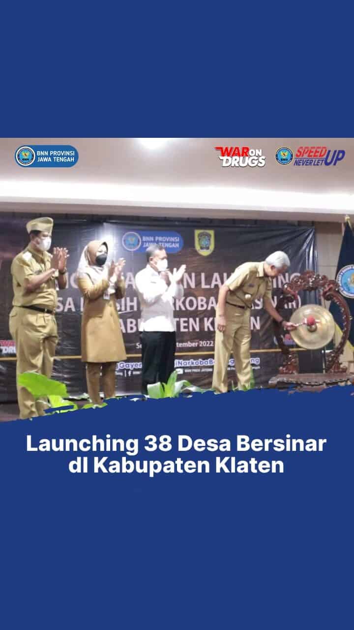 Launching 38 Desa Bersinar di Kab Klaten Launching 38 Desa Bersinar di Kab Klaten