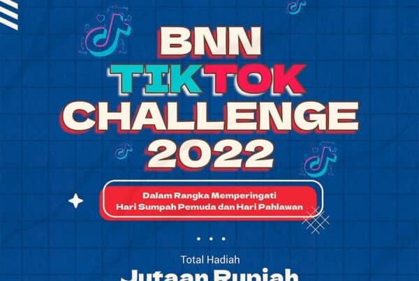 BNN Tiktok Challenge dalam rangka Hari Sumpah Pemuda Tahun 2022