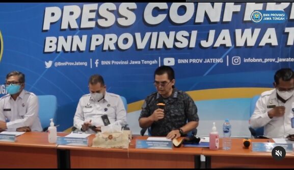 Siaran Pers Akhir Tahun 2022 BNNP Jawa Tengah