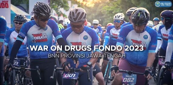 BNNP Jateng gelar War On Drugs Fondo 2023 dalam rangka HANI